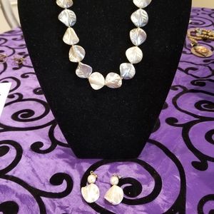 Matching Necklace and earrings